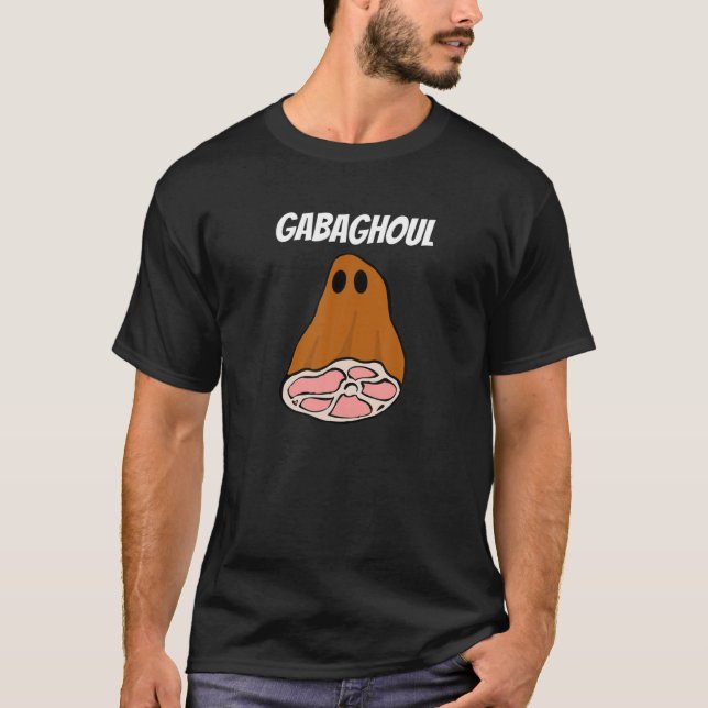 new jersey Slang Halloween Dry Cured Kött Gabaghou T Shirt (Framsida)