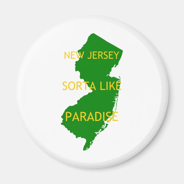 New jersey: Sorta like Paradise — Magnet (Framsidan)