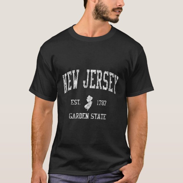 New jersey Sports T Shirt (Framsida)