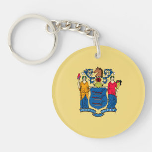New jersey Statlig flagga design