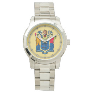 New jersey Statlig flagga design Armbandsur
