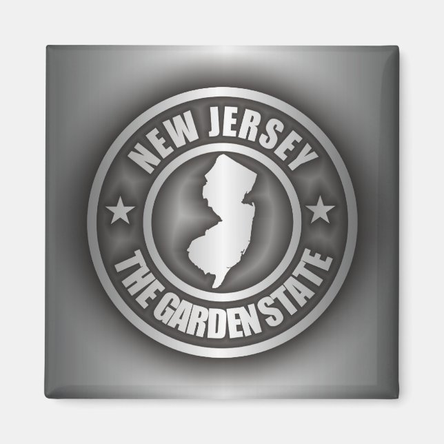"New jersey Steel" Magnet (Framsidan)