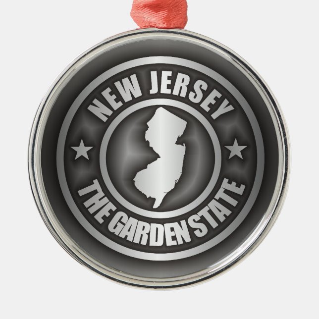 new jersey Steel Ornaments Julgransprydnad Metall (Framsidan)