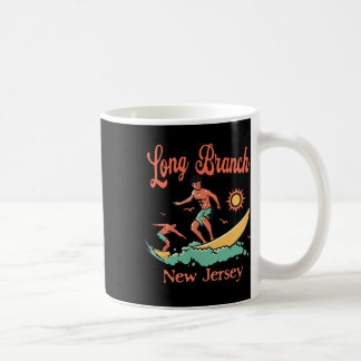 New Jersey Surfar Long Branch Nj Surfing Strand Se Kaffemugg