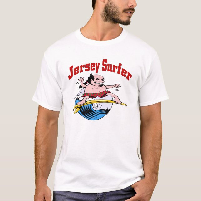 New jersey Surfer T Shirt (Framsida)