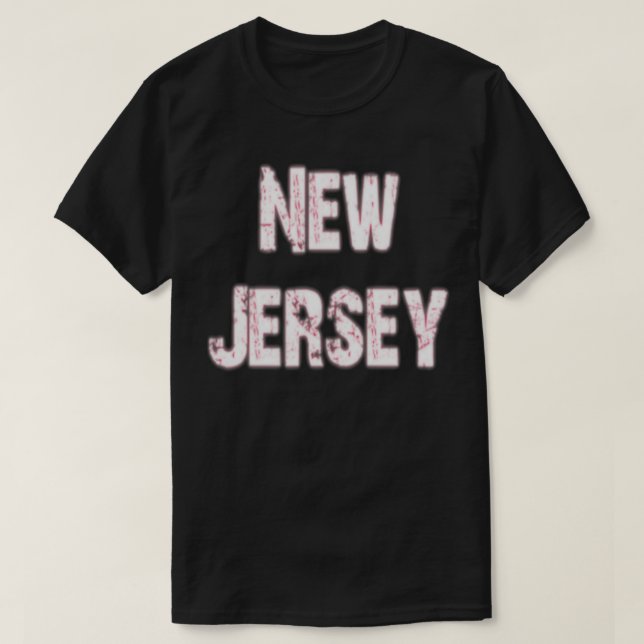New jersey t shirt (Design framsida)