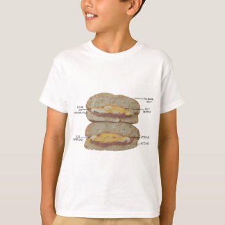 New jersey Taylor Ham Anatomy T Shirt