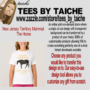New jersey-territoriet Däggdjur T Shirt