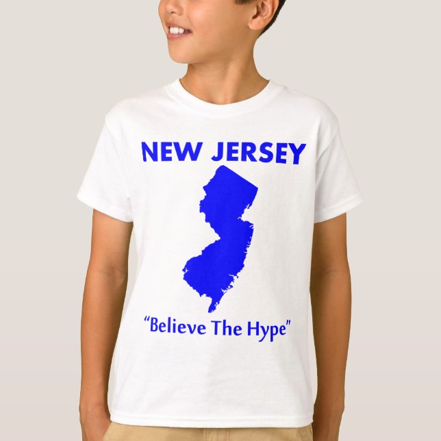 New Jersey - Tro på hypen T-shirt (Framsida)