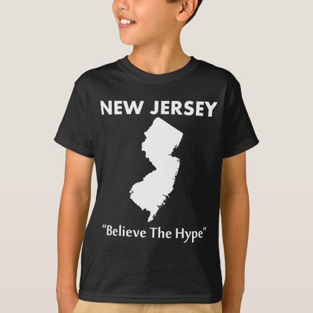 New Jersey - Tro på hypen Tee (Framsida)