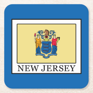 New jersey underlägg papper kvadrat