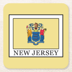 New jersey underlägg papper kvadrat