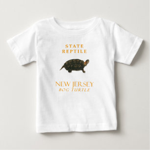 New Jerseys territorium Reptil Myrsköldpadda T Shirt