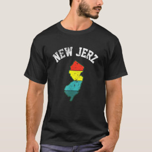 New Jerz Nj Staten New jersey Kärlek Brick City Ne T Shirt