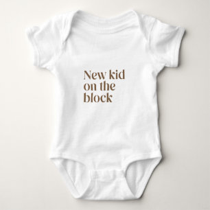 New Kid on Block Retro Baby Bodykostym T Shirt