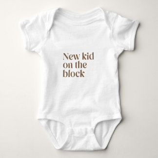 New Kid on Block Retro Baby Bodykostym T Shirt
