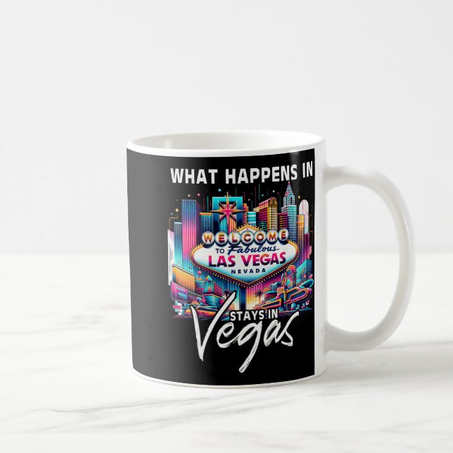 New Las Vegas Love Baby For Holidays In Las Vegas  Kaffemugg (Höger)