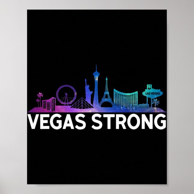 New Las Vegas Strong For Men, Women And Youth  Poster (Framsidan)