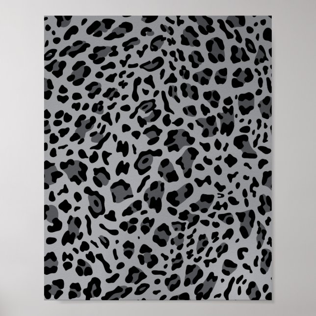 New Leopard Struktur 11 Poster (Framsidan)