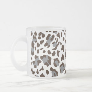 New Leopard Struktur 7 Frostad Glasmugg