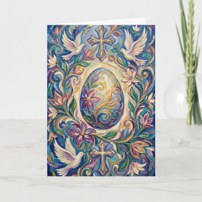 New Life Easter Card Kort (Framsida)