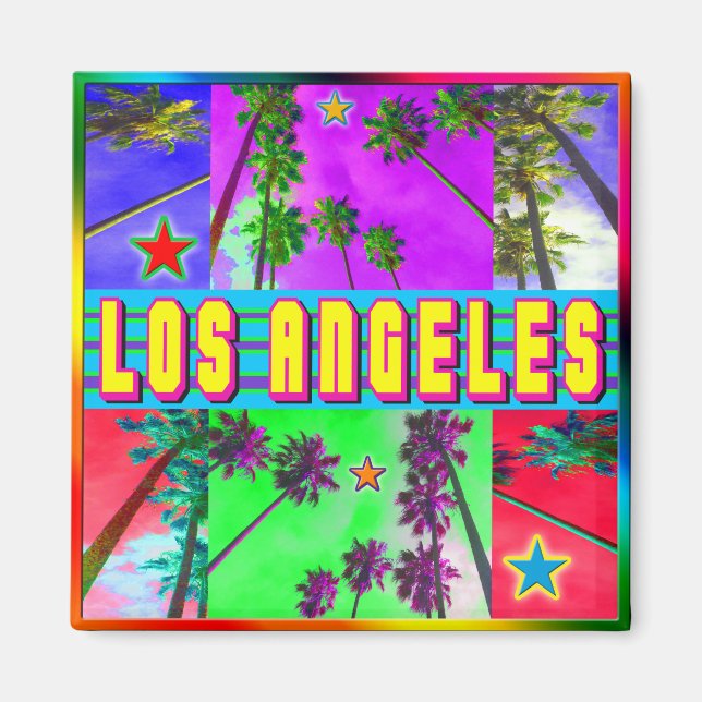 New Life: "Los Angeles" Magnet (Framsidan)