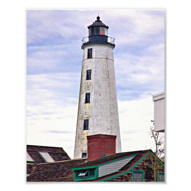 New London Harbour Lighthouse, CT Photo Print Fototryck (Framsidan)