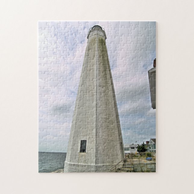 New London Harbour Lighthouse, CT Puzzle Pussel (Vertikal)