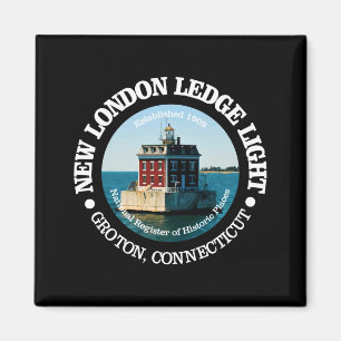 New London Ledge Light Magnet