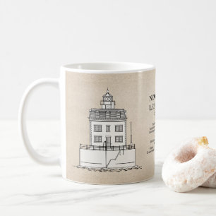 New London Ledge Lighthouse - Connecticut - SBD Kaffemugg