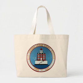 New London Ledge Lighthouse, Connecticut Tote Bag Jumbo Tygkasse
