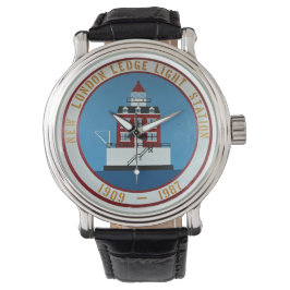 New London Ledge Lighthouse, CT eWatch Watch Watch Armbandsur