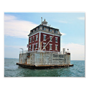 New London Ledge Lighthouse, CT Photo Print Fototryck