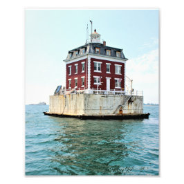 New London Ledge Lighthouse, CT Photo Print Fototryck