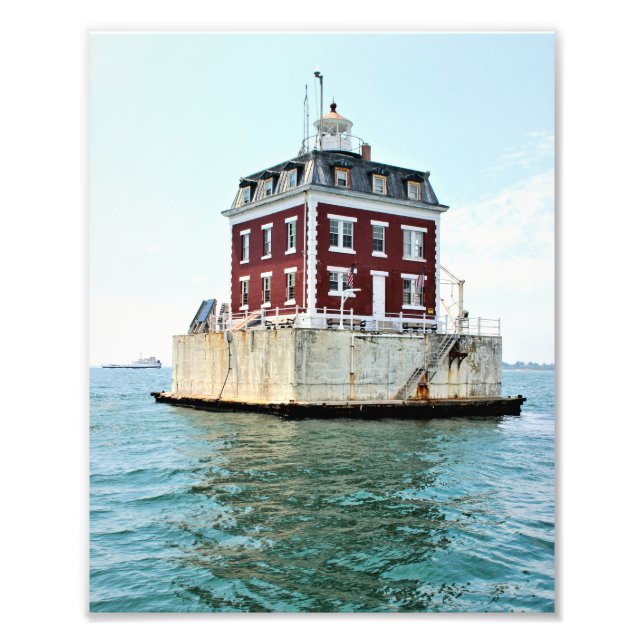 New London Ledge Lighthouse, CT Photo Print Fototryck (Framsidan)
