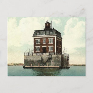 New London Ledge Lighthouse Vykort