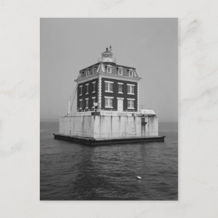 New London Ledge Lighthouse Vykort