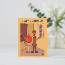 New look Halloween-vykort