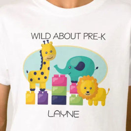 New Low Price! Cute, PERSONALIZED Pre-K T Shirt