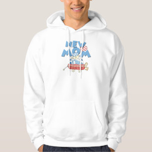 New mamma Det är en pojk- och gåvor. Sweatshirt Med Luva