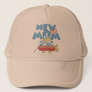 New mamma Det är en pojk- och gåvor. Truckerkeps