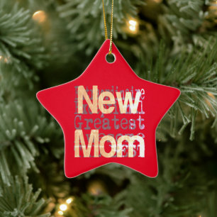 New mamma Extraordinaire Ceramic Ornament