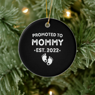 New mamma mors dag födelsedag mamma 2022 julgransprydnad keramik