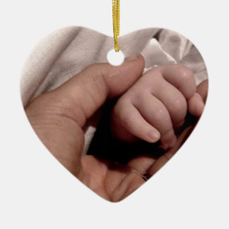 New mamma och Baby - Joy of Life Julgransprydnad Keramik