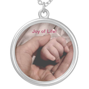 New mamma och Baby - Joy of Life Silverpläterat Halsband