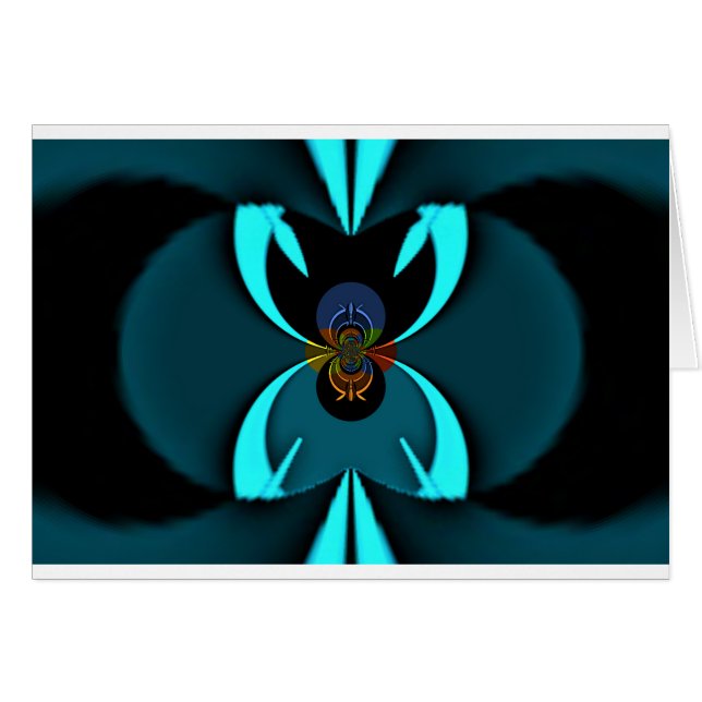 New Måne Hakuna Matata Hälsningskort (Framsidan Horizontal)