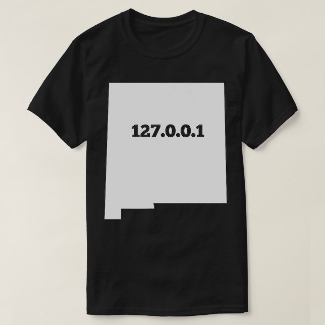 New mexico 127001 Hemdator, Nerd IP Adress T Shirt (Design framsida)