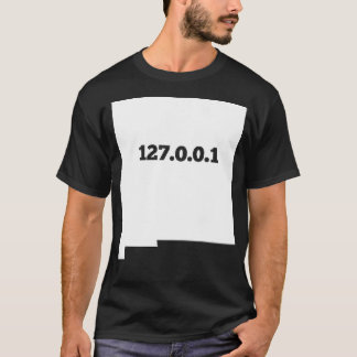 New mexico 127001 Hemdator, Nerd IP Adress T Shirt