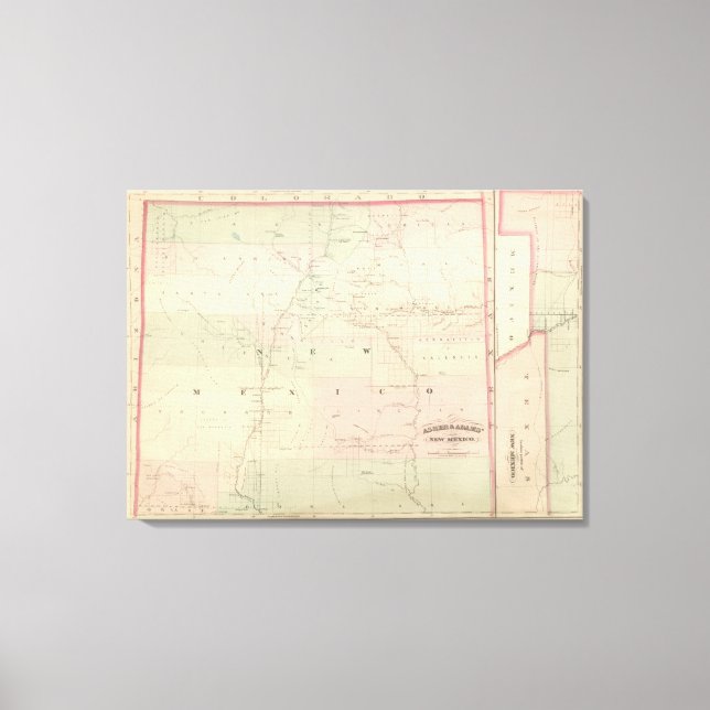 NEW MEXICO 3 CANVASTRYCK (Framsida)