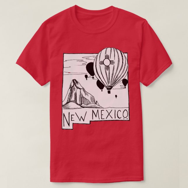 NEW MEXICO 6 T SHIRT (Design framsida)